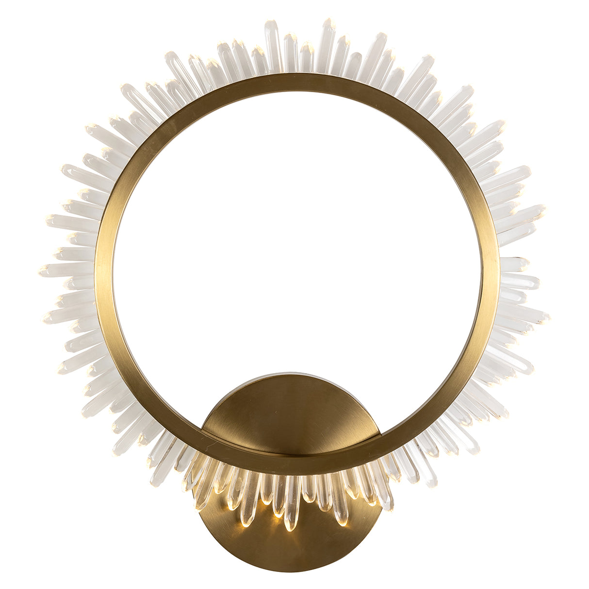 Wandlamp Beau (Brushed Gold) van Richmond Interiors – Luxe comfort op maat van PureWonen. Vraag naar de beste prijs.