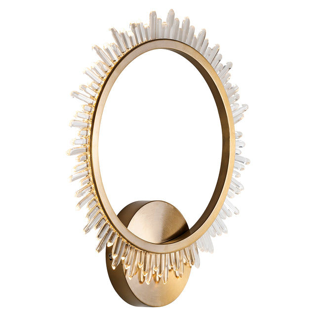 Wandlamp Beau (Brushed Gold) van Richmond Interiors – Luxe comfort op maat van PureWonen. Vraag naar de beste prijs.