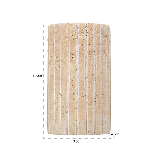 Wandlamp Zayn (Stone) van Richmond Interiors - laagste prijs offerte van PureWonen