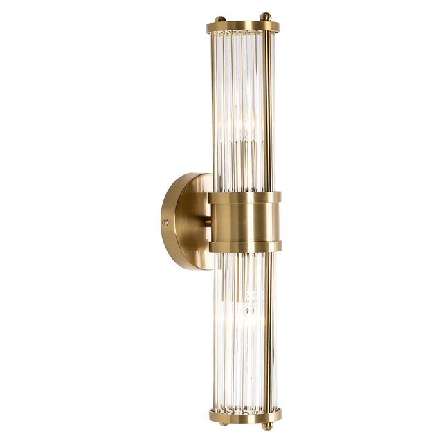 Wandlamp Lyan (Brushed Gold) van Richmond Interiors – Luxe comfort op maat van PureWonen. Vraag naar de beste prijs.
