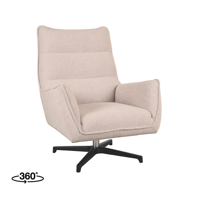 LABEL51 Fauteuil Rodia - Naturel - Boucle van LABEL51 - laagste prijs offerte van PureWonen