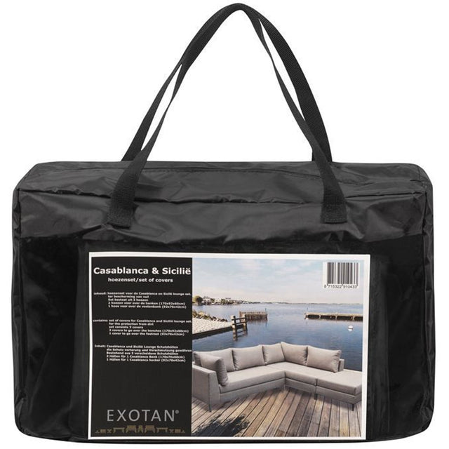 Beschermhoezen Loungeset Tuin 3 Elementen van WOOOD – Luxe comfort op maat van PureWonen. Vraag naar de beste prijs.