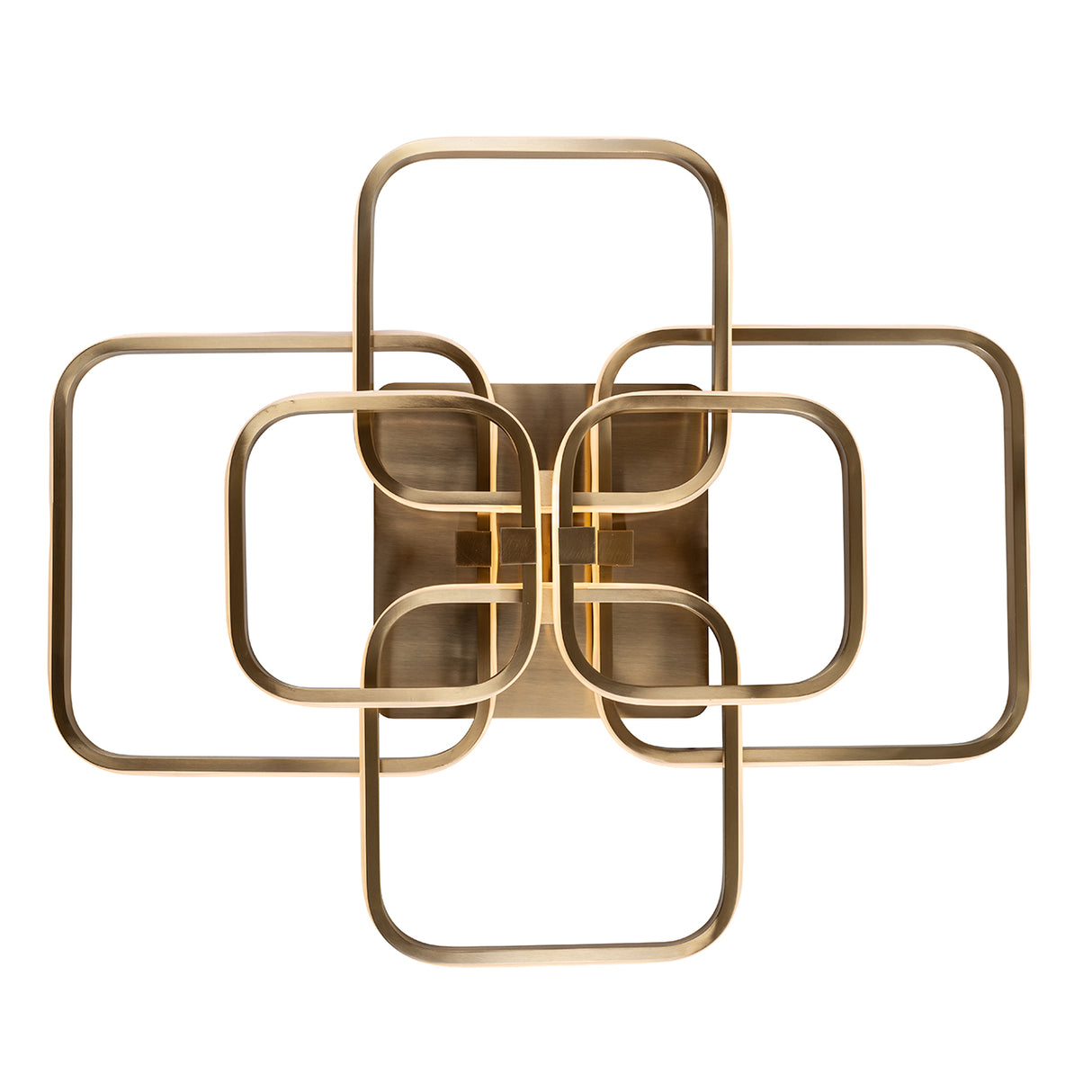 Plafondlamp Cailey (Brushed Gold) van Richmond Interiors – Luxe comfort op maat van PureWonen. Vraag naar de beste prijs.