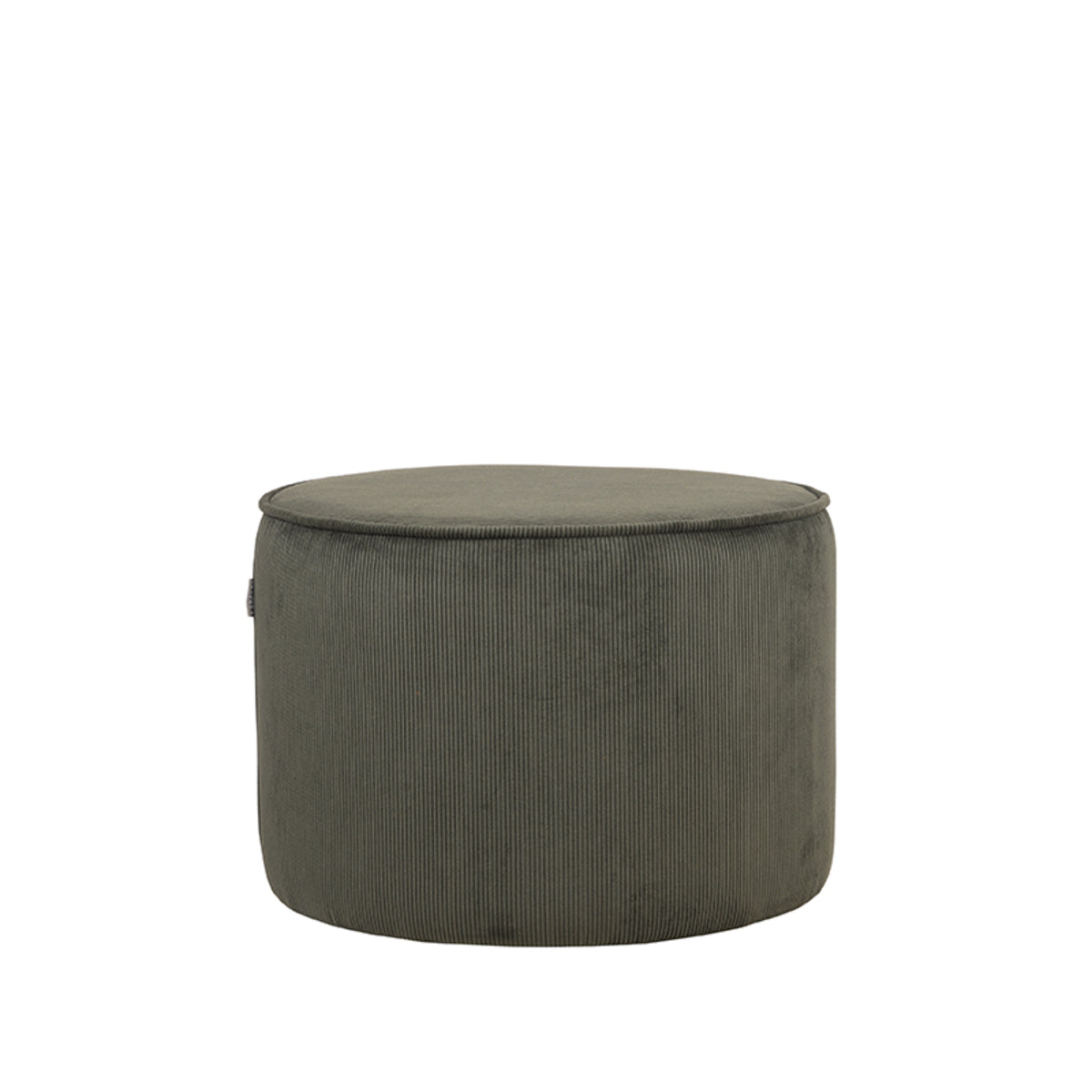 LABEL51 Poef Tibo - Army green - Ribcord van LABEL51 - laagste prijs offerte van PureWonen