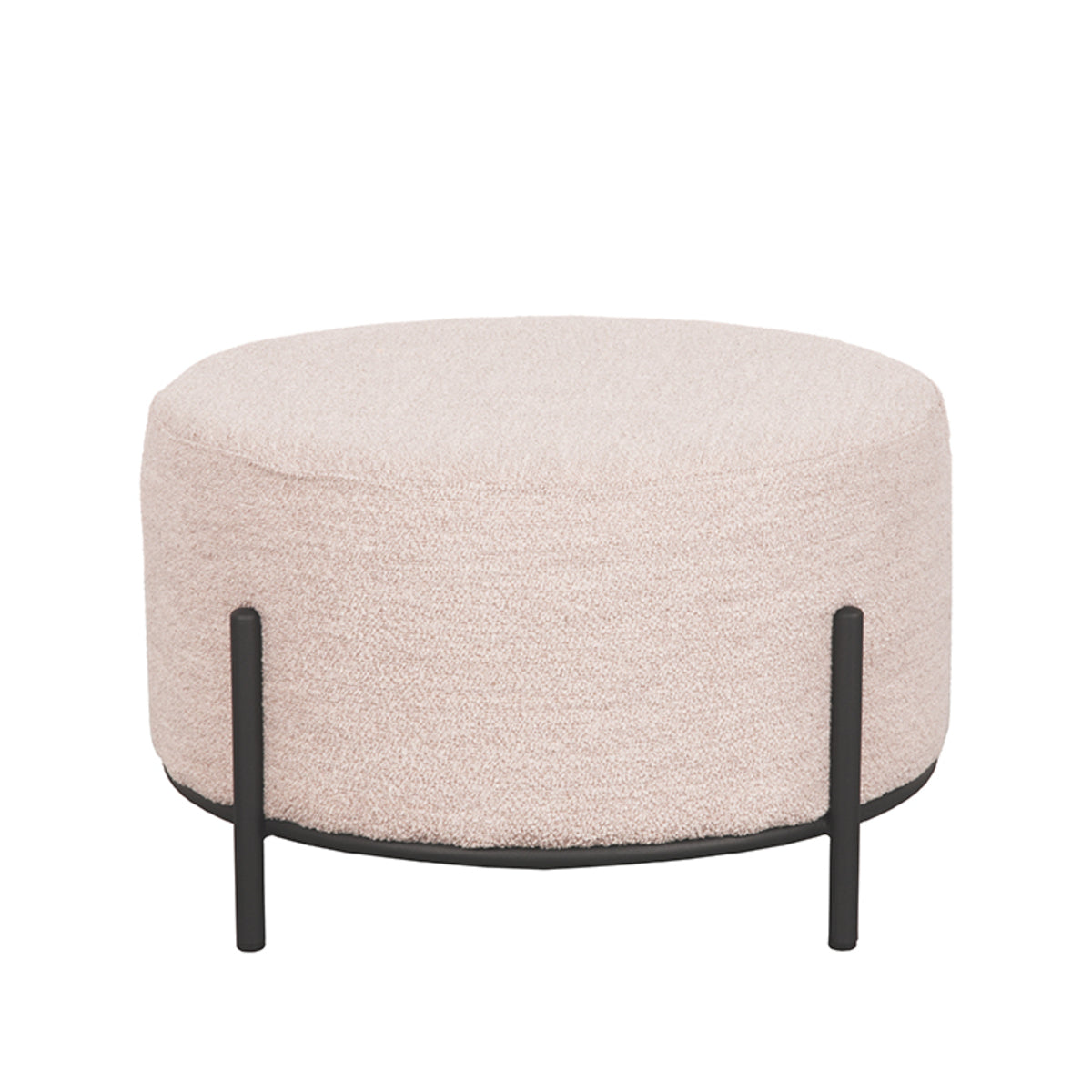 LABEL51 Poef Troy - Naturel - Boucle - XL van LABEL51 – Luxe comfort op maat van PureWonen. Vraag naar de beste prijs.