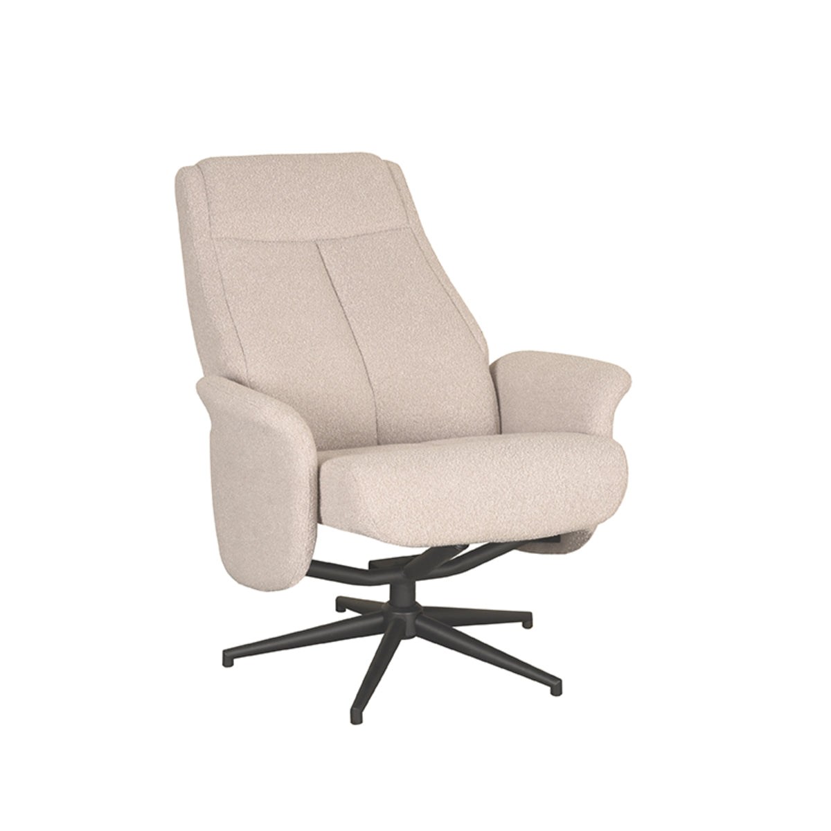 LABEL51 Fauteuil Bergen - Naturel - Boucle - Excl. Hocker van LABEL51 – Luxe comfort op maat van PureWonen. Vraag naar de beste prijs.