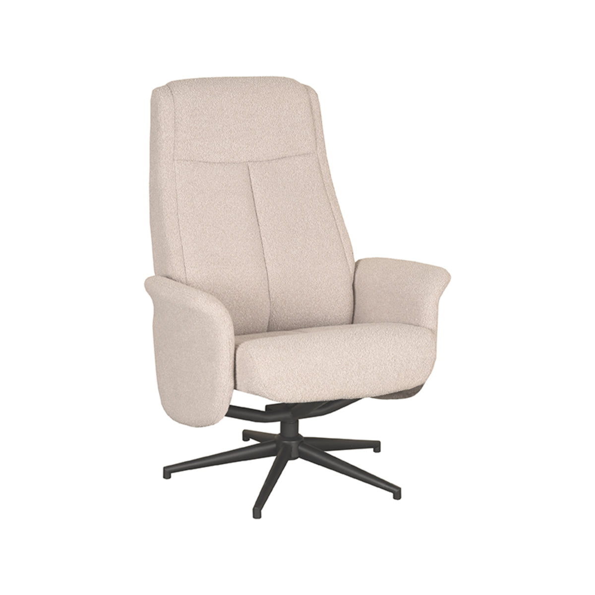 LABEL51 Fauteuil Bergen - Naturel - Boucle - Excl. Hocker van LABEL51 – Luxe comfort op maat van PureWonen. Vraag naar de beste prijs.