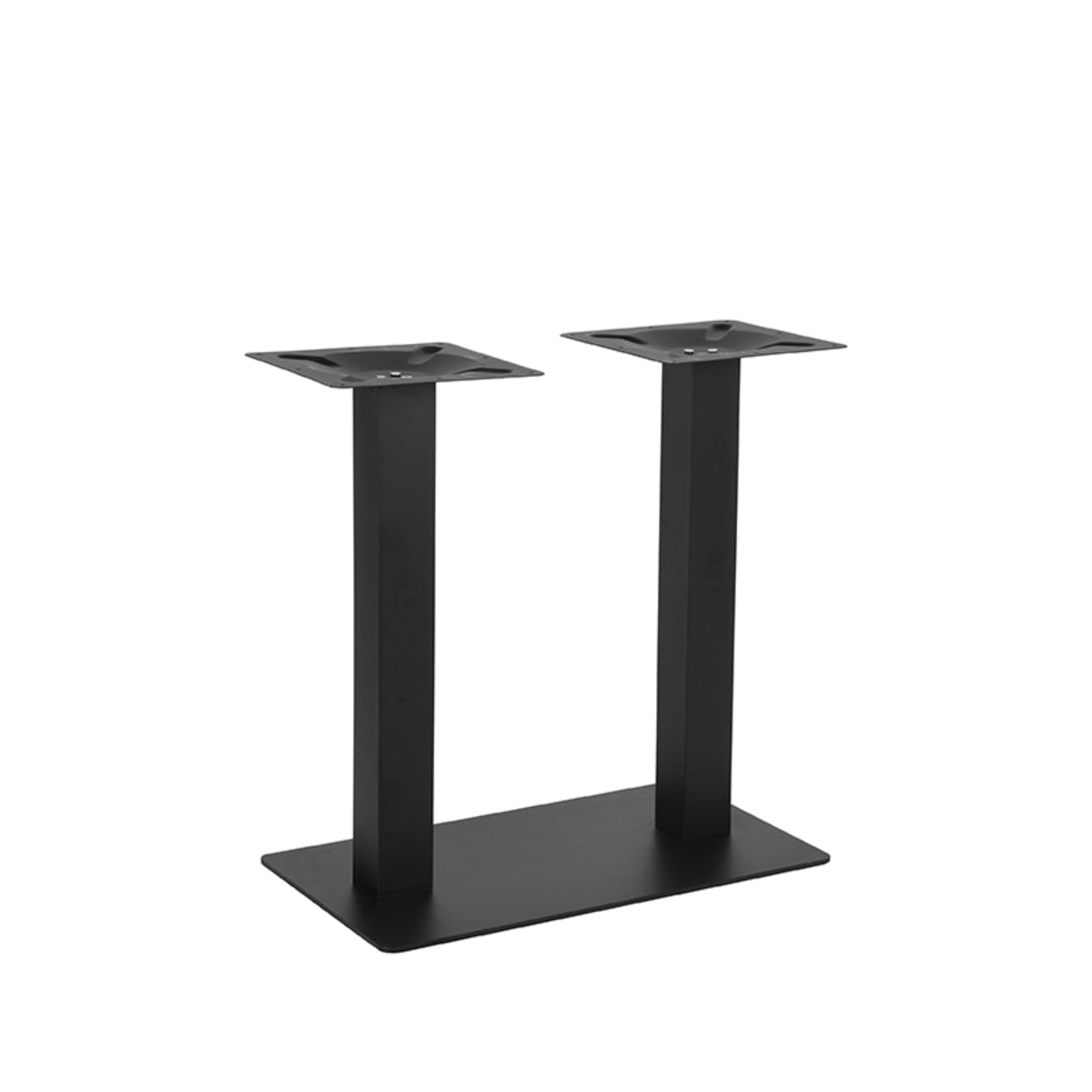 LABEL51 Eetkamertafel Tafelpoot Dubbel - Zwart - Metaal - Dubbel - 71 cm van LABEL51 – Luxe comfort op maat van PureWonen. Vraag naar de beste prijs.