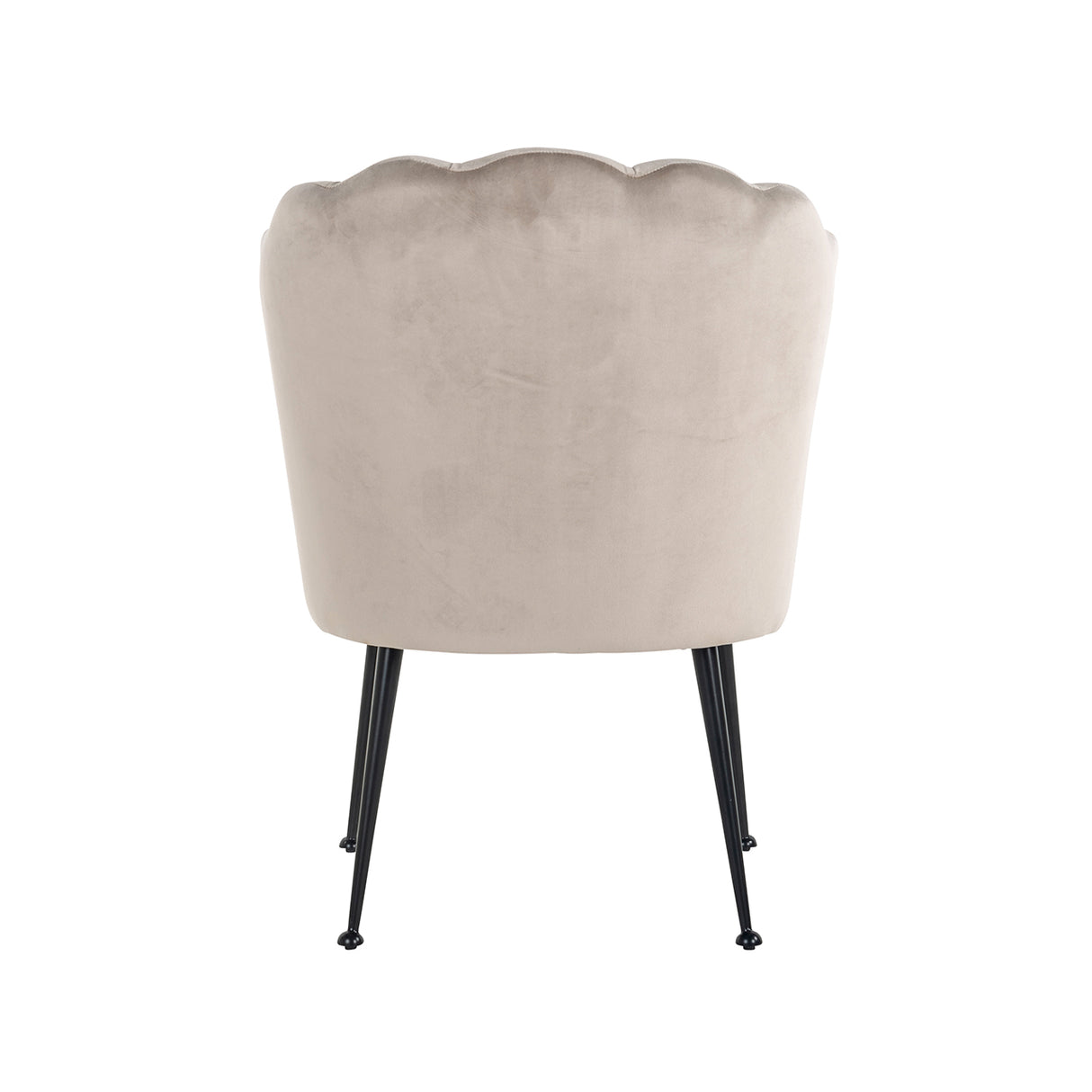 Stoel Pippa khaki velvet / black (Quartz Khaki 903) van Richmond Interiors – Luxe comfort op maat van PureWonen. Vraag naar de beste prijs.
