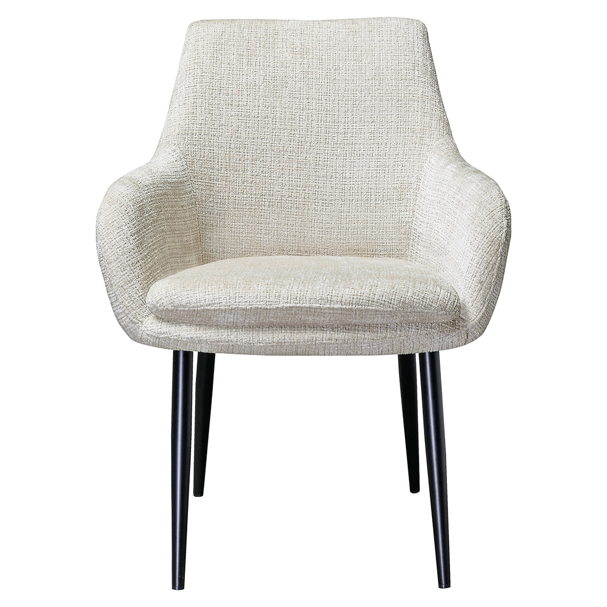 Eetkamerstoel Chrissy beige chenille (Niagara 902 beige Chenille) van Richmond Interiors – Luxe comfort op maat van PureWonen. Vraag naar de beste prijs.