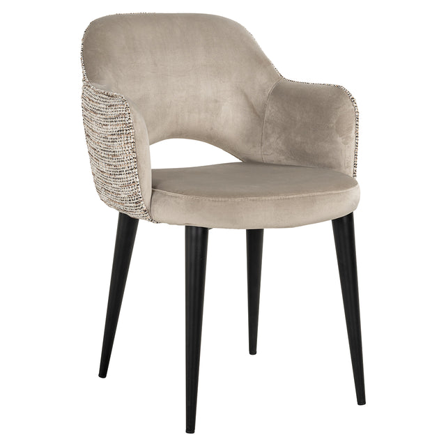 Arm chair Giovanna trendy nature/quartz khaki fire retardant (Be Trendy 01 Nature) van Richmond Interiors – Luxe comfort op maat van PureWonen. Vraag naar de beste prijs.