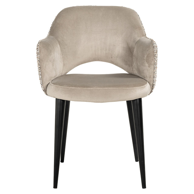 Arm chair Giovanna trendy nature/quartz khaki fire retardant (Be Trendy 01 Nature) van Richmond Interiors – Luxe comfort op maat van PureWonen. Vraag naar de beste prijs.