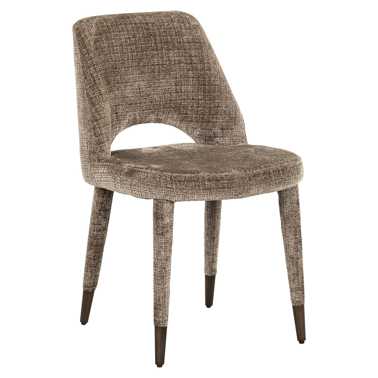 Eetkamerstoel Cecilia stone chenille fire retardant (Niagara 104 Stone Chenille) van Richmond Interiors – Luxe comfort op maat van PureWonen. Vraag naar de beste prijs.