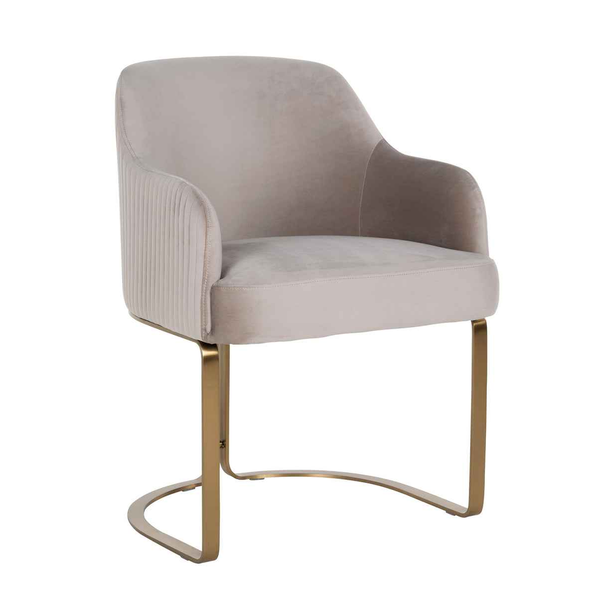 Stoel Hadley khaki velvet fire retardant (FR-Quartz 903 Khaki) van Richmond Interiors – Luxe comfort op maat van PureWonen. Vraag naar de beste prijs.