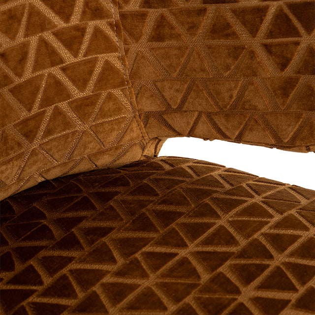 Barstoel Indigo gold triangle (Triangle 2013 old gold) van Richmond Interiors – Luxe comfort op maat van PureWonen. Vraag naar de beste prijs.