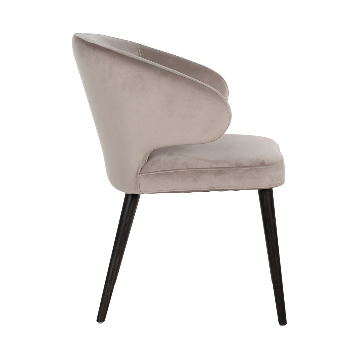 Stoel Indigo khaki velvet (Quartz Khaki 903) van Richmond Interiors – Luxe comfort op maat van PureWonen. Vraag naar de beste prijs.