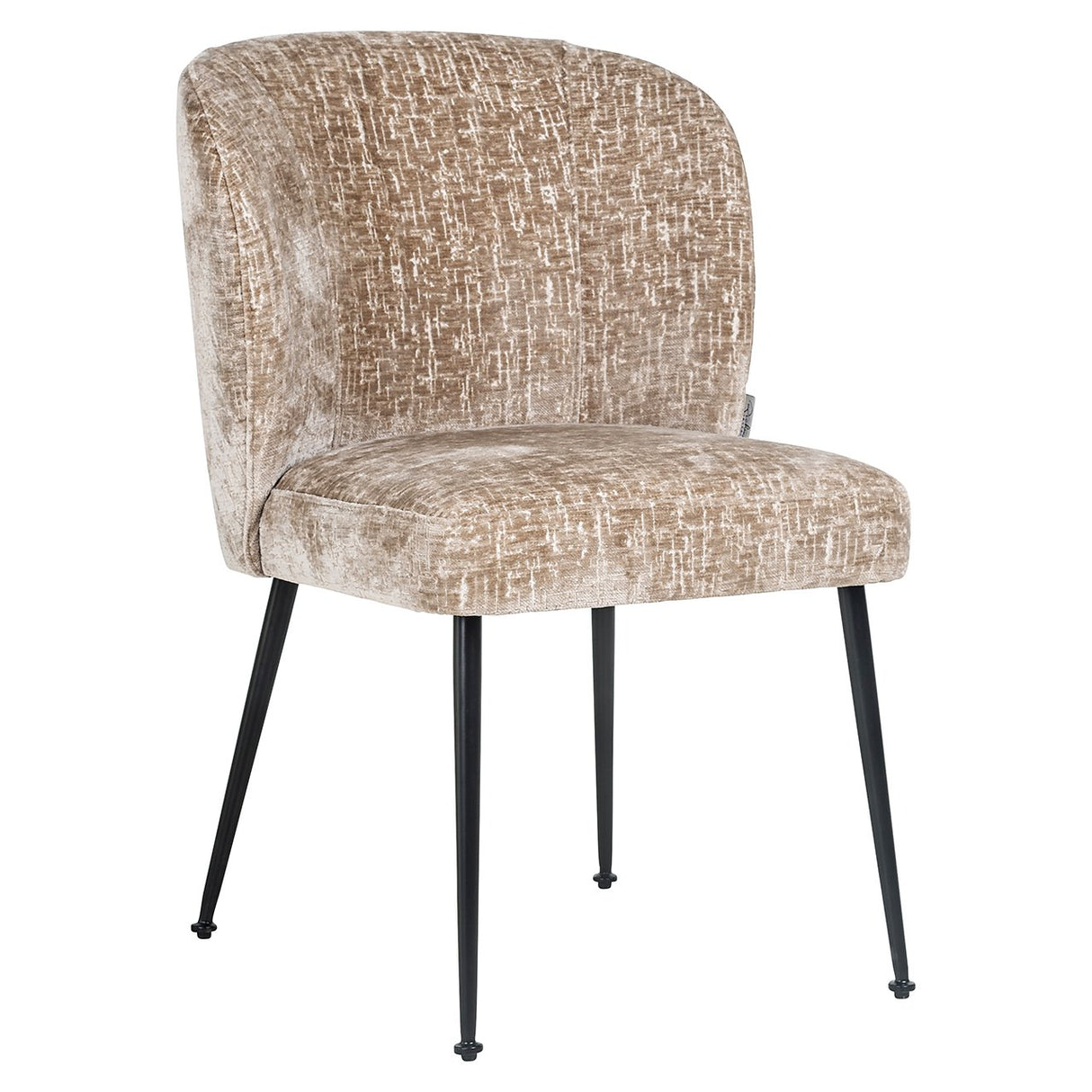 Chair Fallon Shitake Island / zwart (Shitake Island 124) van Richmond Interiors – Luxe comfort op maat van PureWonen. Vraag naar de beste prijs.