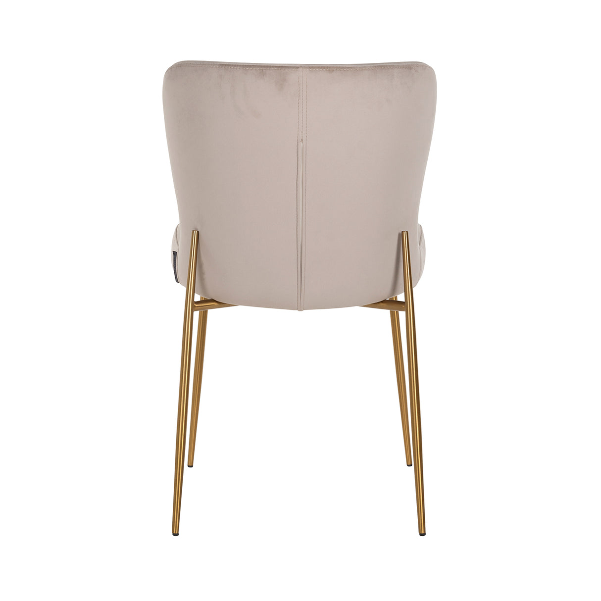 Stoel Odessa khaki / brushed gold fire retardant (FR-Quartz 903 Khaki) van Richmond Interiors – Luxe comfort op maat van PureWonen. Vraag naar de beste prijs.