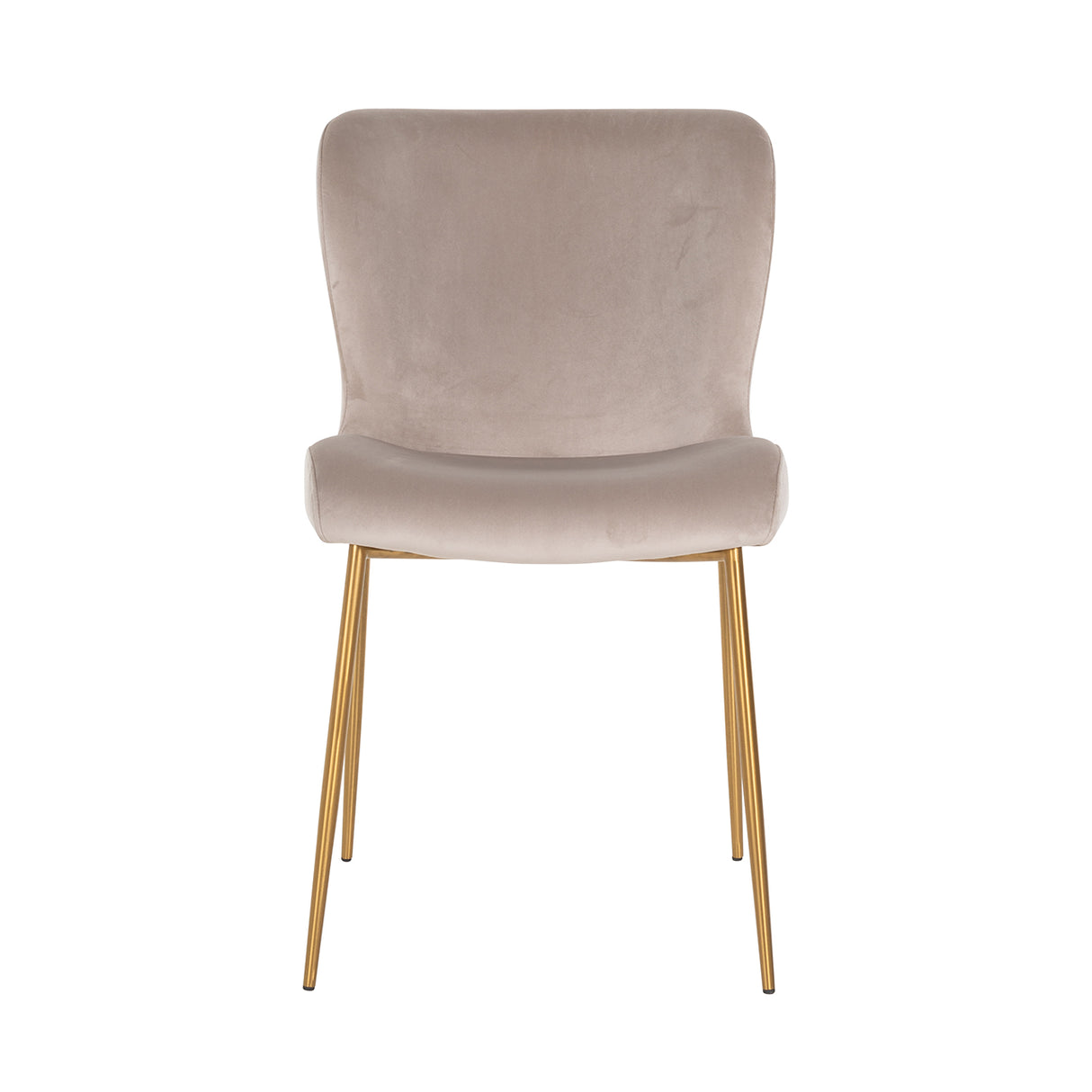 Stoel Odessa khaki / brushed gold fire retardant (FR-Quartz 903 Khaki) van Richmond Interiors – Luxe comfort op maat van PureWonen. Vraag naar de beste prijs.