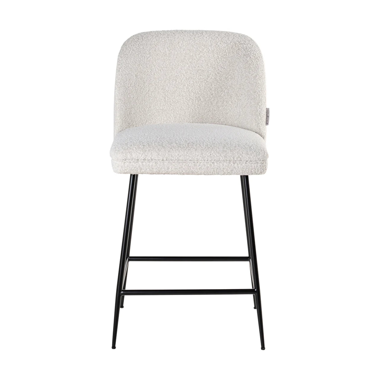 Counterstoel Pullitzer white bouclé