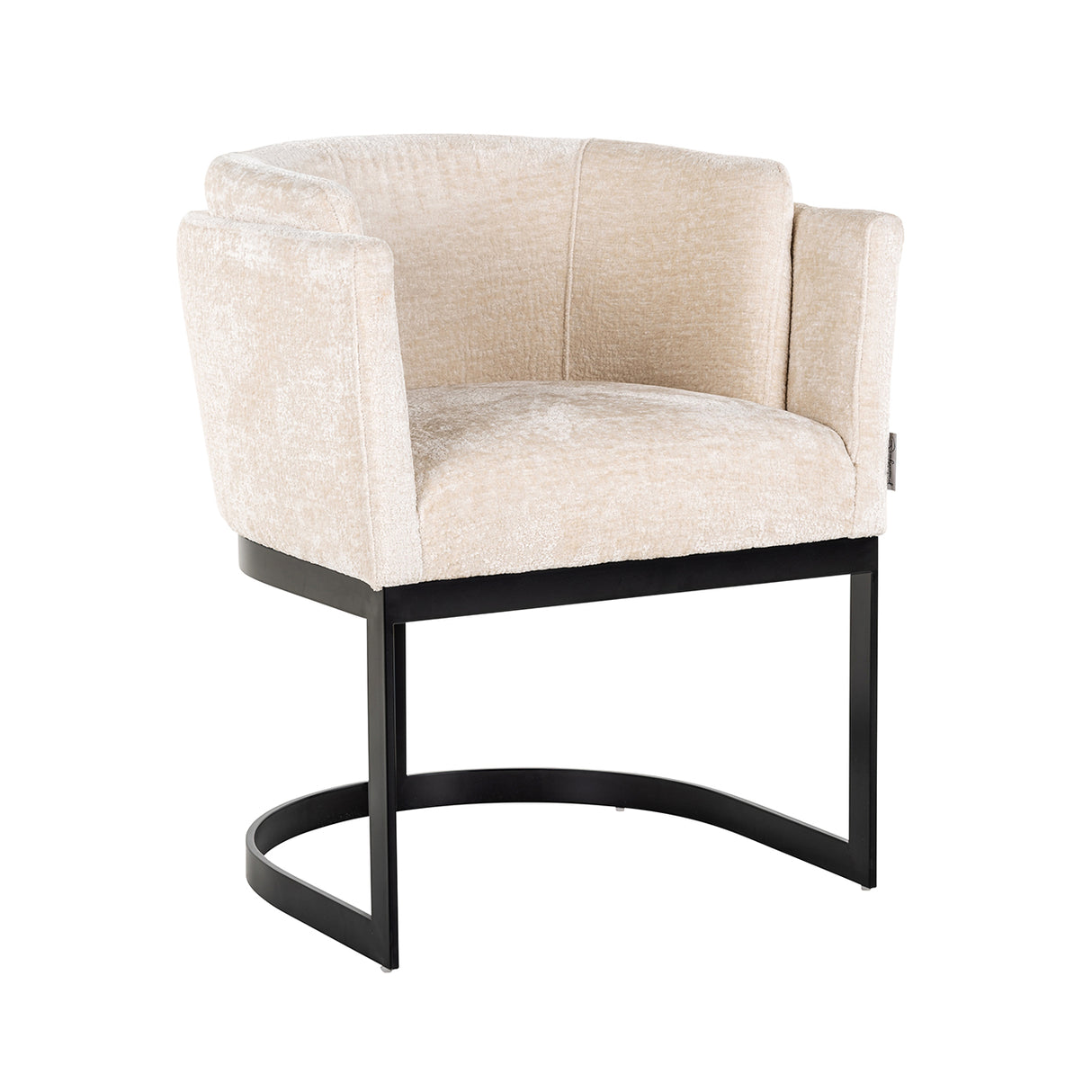 Stoel Emerson white chenille (Bergen 900 white chenille) van Richmond Interiors – Luxe comfort op maat van PureWonen. Vraag naar de beste prijs.