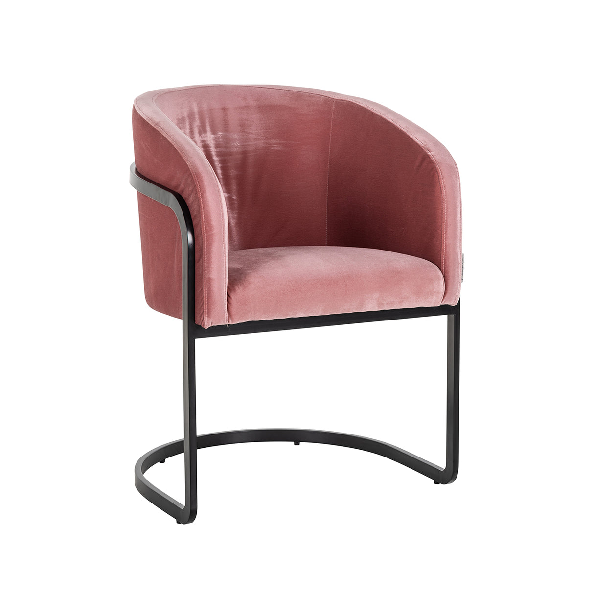 Stoel Chiara blush velvet (Genova 706 Blush) van Richmond Interiors – Luxe comfort op maat van PureWonen. Vraag naar de beste prijs.