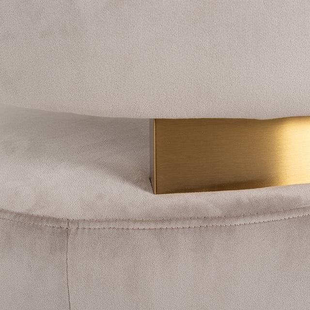 Draaifauteuil Maxime khaki velvet (Quartz Khaki 903) van Richmond Interiors – Luxe comfort op maat van PureWonen. Vraag naar de beste prijs.