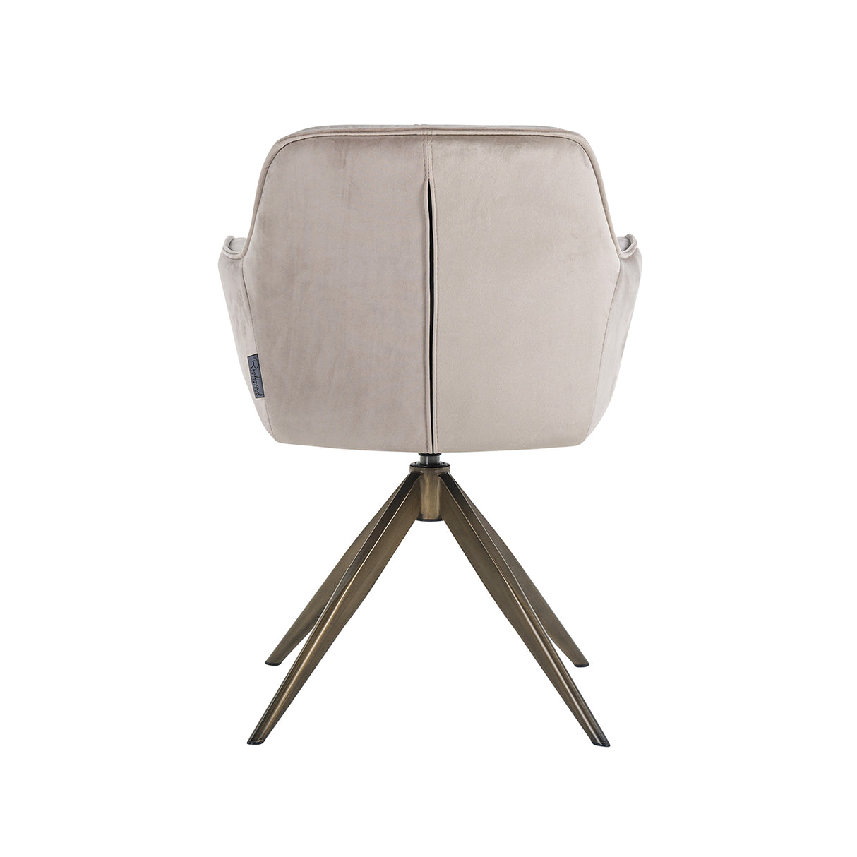 Draaistoel Aline khaki velvet fire retardant (FR-Quartz 903 Khaki) van Richmond Interiors – Luxe comfort op maat van PureWonen. Vraag naar de beste prijs.