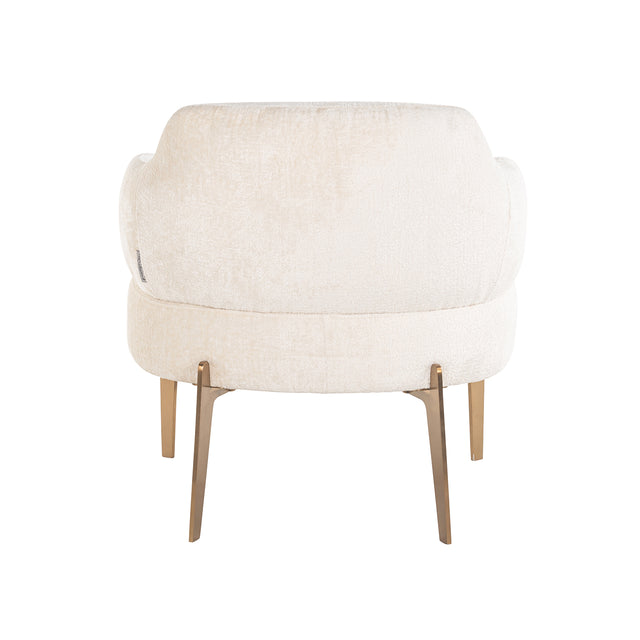Fauteuil Venus white chenille (Bergen 900 white chenille) van Richmond Interiors – Luxe comfort op maat van PureWonen. Vraag naar de beste prijs.
