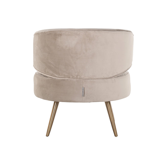 Fauteuil Hazel khaki velvet fire retardant (FR-Quartz 903 Khaki) van Richmond Interiors – Luxe comfort op maat van PureWonen. Vraag naar de beste prijs.