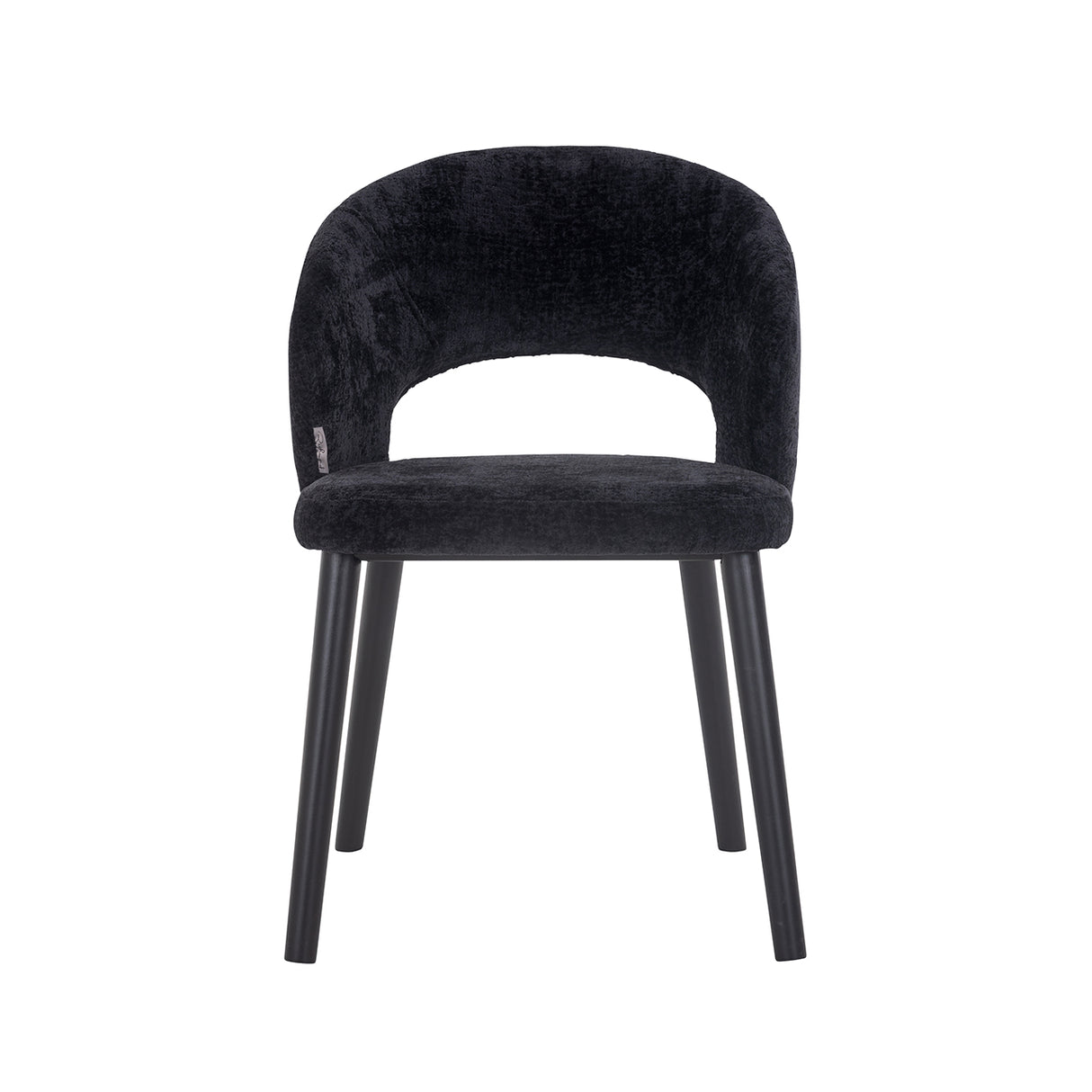 Stoel Savoy black chenille (Bergen 809 black chenille) van Richmond Interiors – Luxe comfort op maat van PureWonen. Vraag naar de beste prijs.