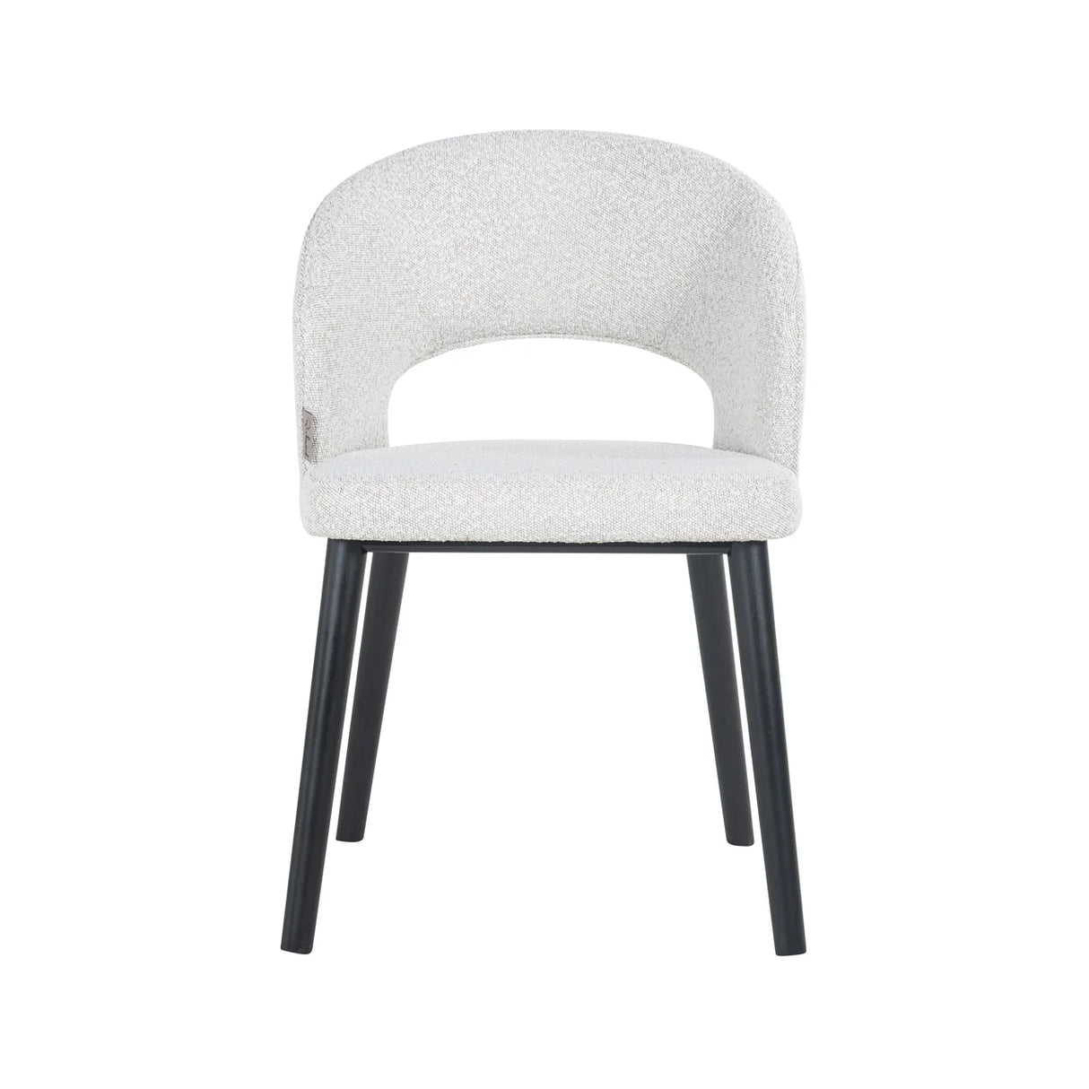 Eetkamerstoel Savoy white bouclé