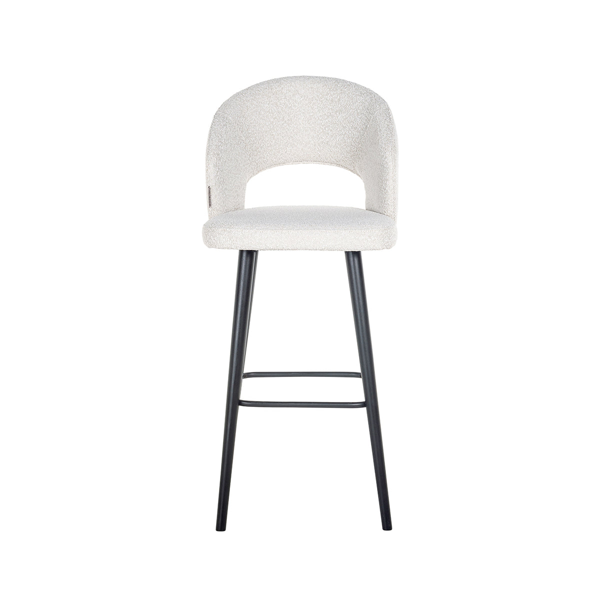 Barstoel Savoy white bouclé (Copenhagen 900 Bouclé White) van Richmond Interiors – Luxe comfort op maat van PureWonen. Vraag naar de beste prijs.
