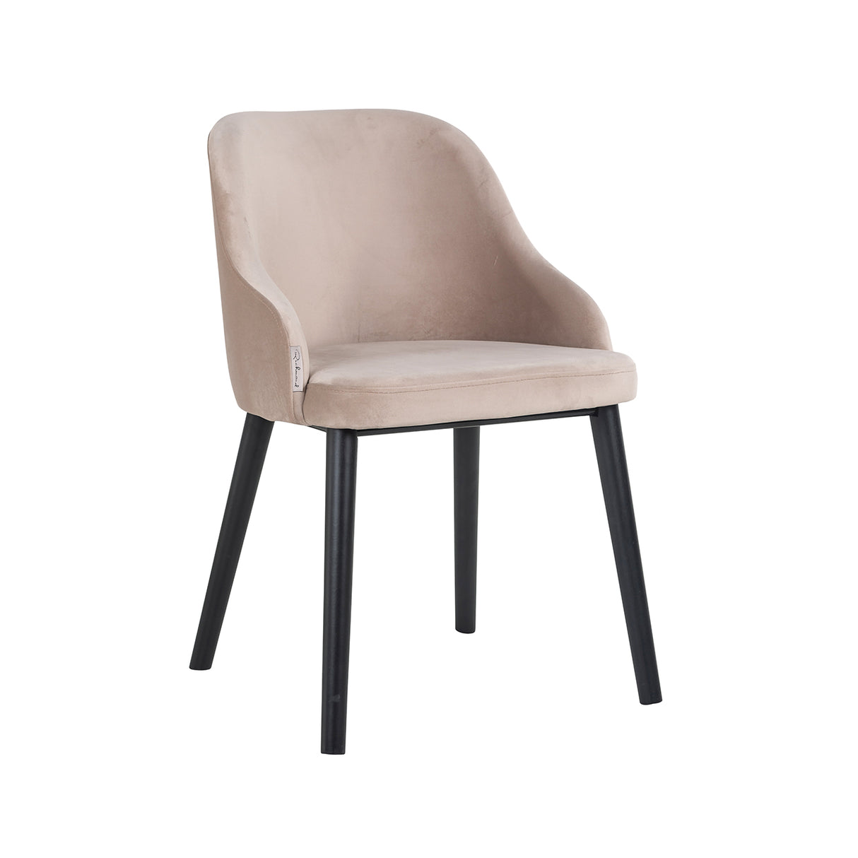 Stoel Twiggy khaki velvet (Quartz Khaki 903) van Richmond Interiors – Luxe comfort op maat van PureWonen. Vraag naar de beste prijs.