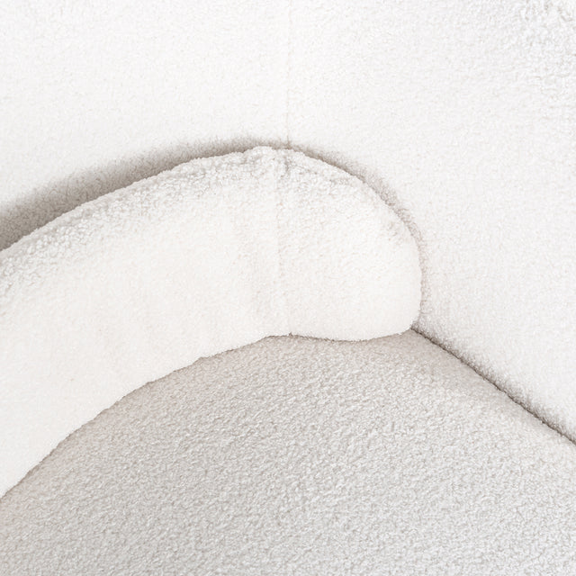 Draaifauteuil Senna white furry (Himalaya 900 white furry) van Richmond Interiors – Luxe comfort op maat van PureWonen. Vraag naar de beste prijs.