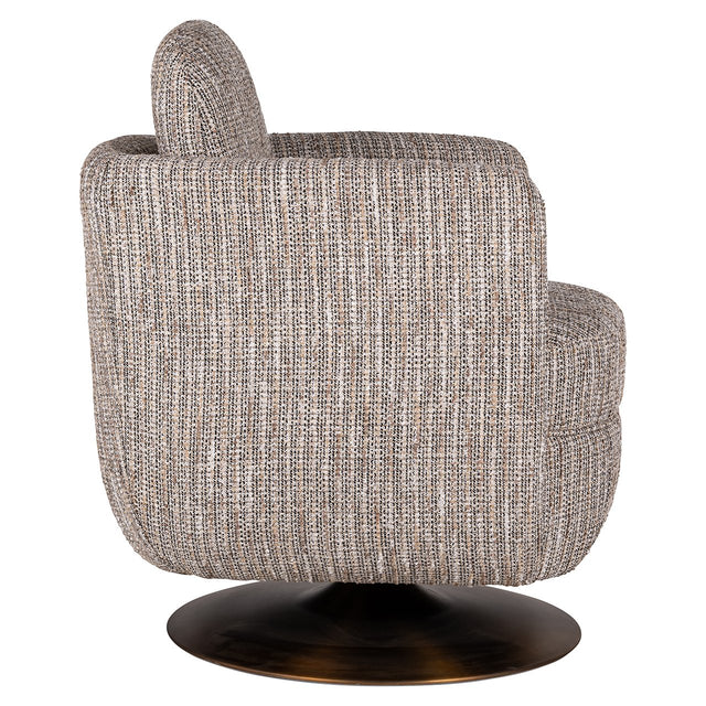 Draaifauteuil Turner beige coco (Beige) van Richmond Interiors – Luxe comfort op maat van PureWonen. Vraag naar de beste prijs.