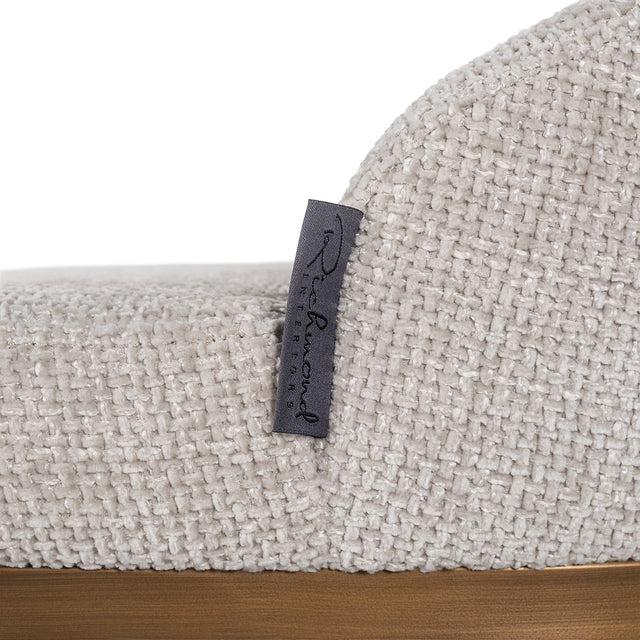 Barstoel Bolton natural renegade / brushed gold (Renegade Natural 01) van Richmond Interiors – Luxe comfort op maat van PureWonen. Vraag naar de beste prijs.