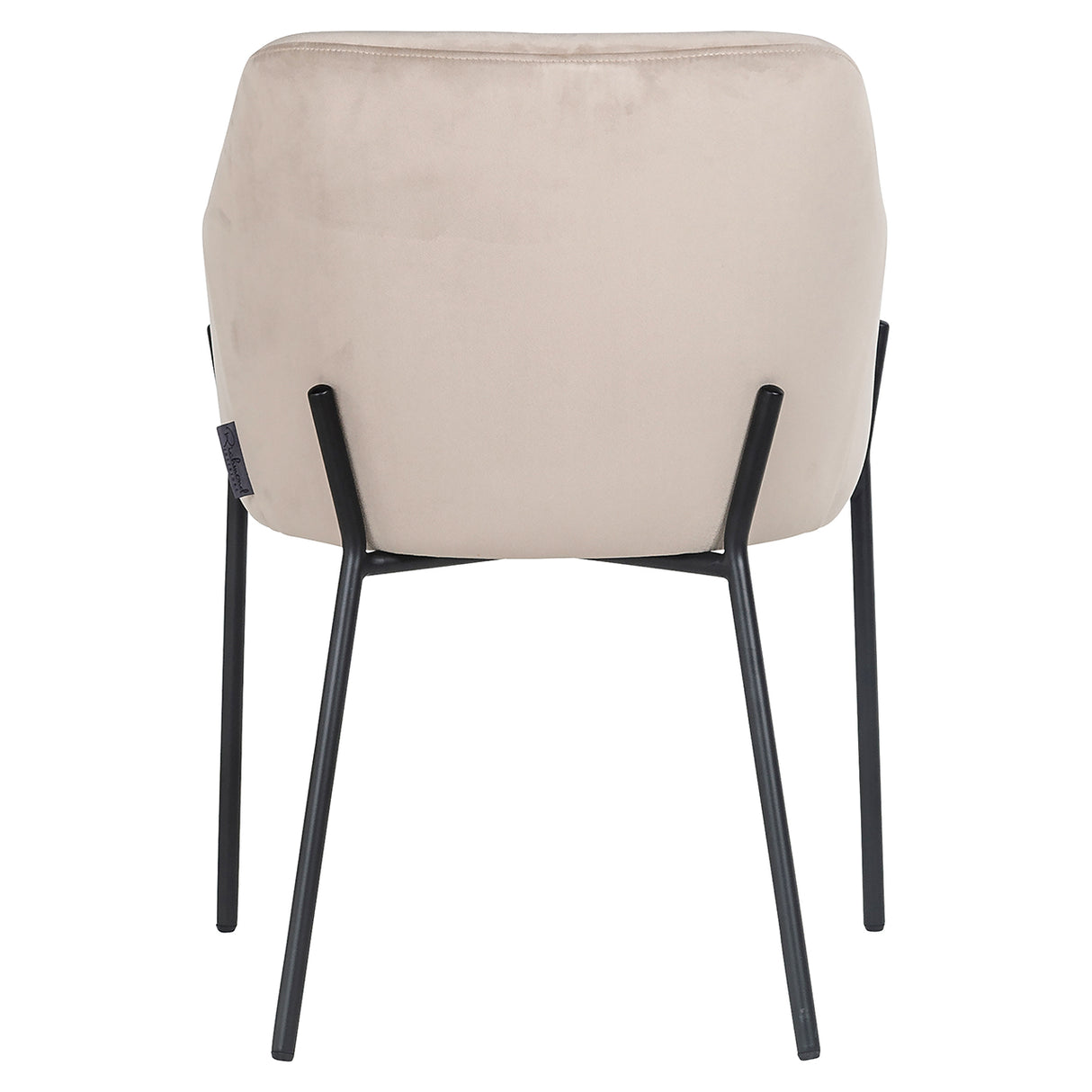 Stoel Fay khaki velvet fire retardant (FR-Quartz 903 Khaki) van Richmond Interiors – Luxe comfort op maat van PureWonen. Vraag naar de beste prijs.