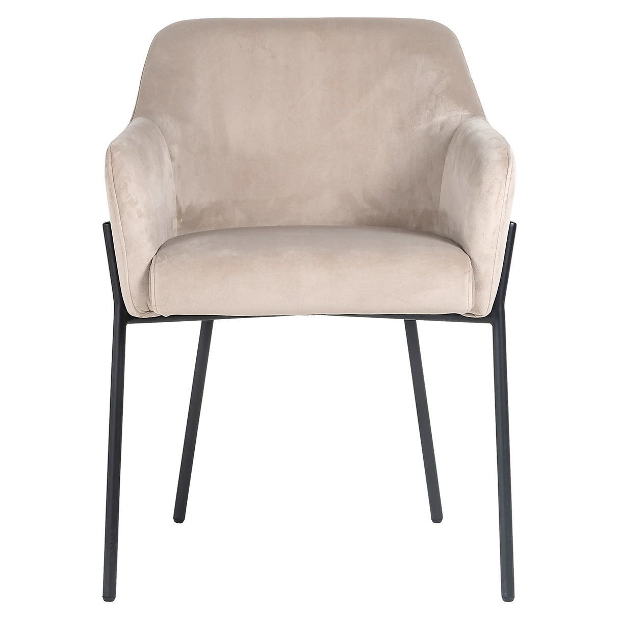 Stoel Fay khaki velvet fire retardant (FR-Quartz 903 Khaki) van Richmond Interiors – Luxe comfort op maat van PureWonen. Vraag naar de beste prijs.