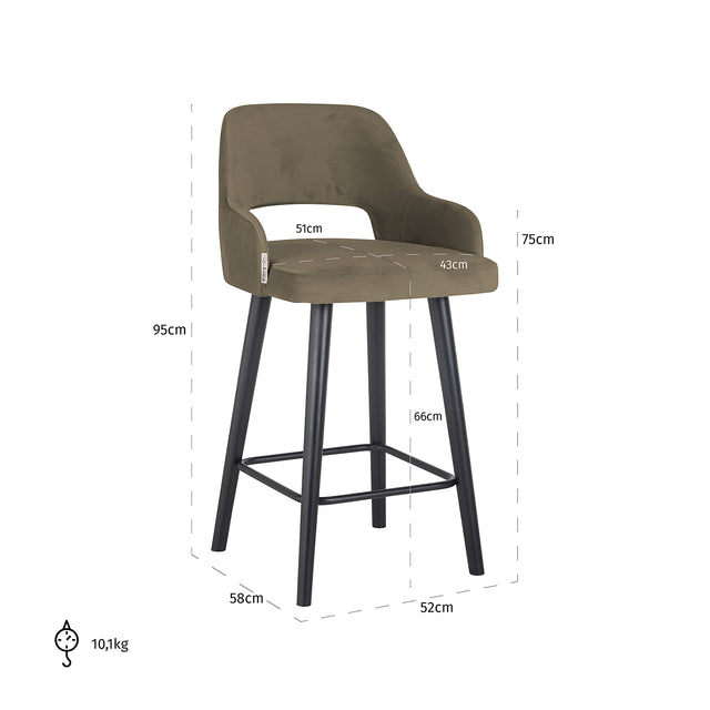 Counterstoel Antony van Richmond Interiors - laagste prijs offerte van PureWonen