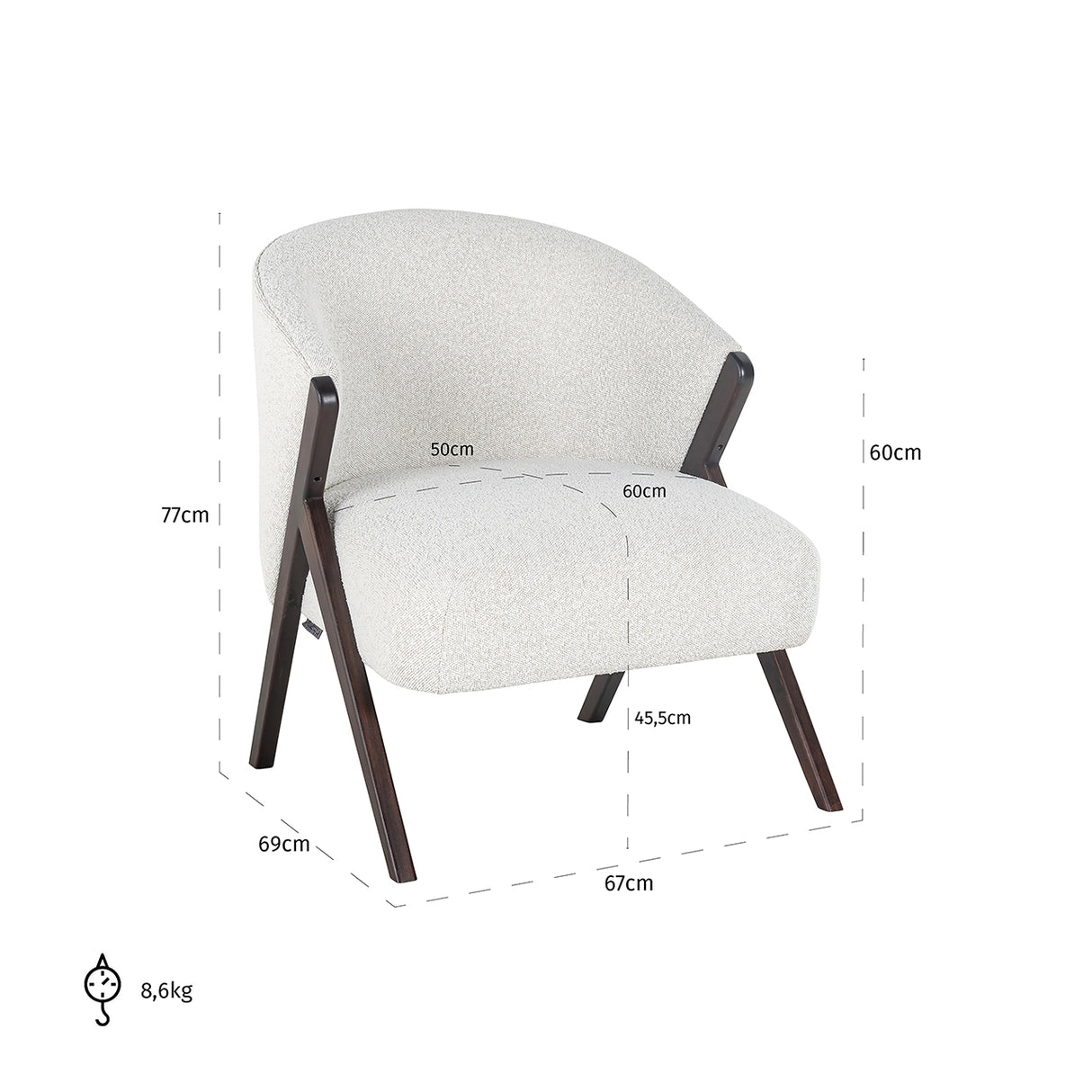 Fauteuil Mia van Richmond Interiors - laagste prijs offerte van PureWonen