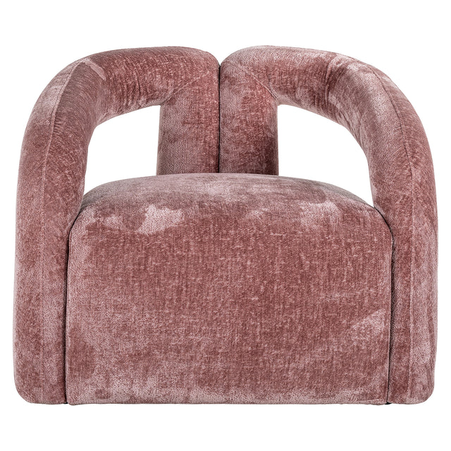 Fauteuil Dana rose chenille (Bergen 705 rose chenille) van Richmond Interiors – Luxe comfort op maat van PureWonen. Vraag naar de beste prijs.