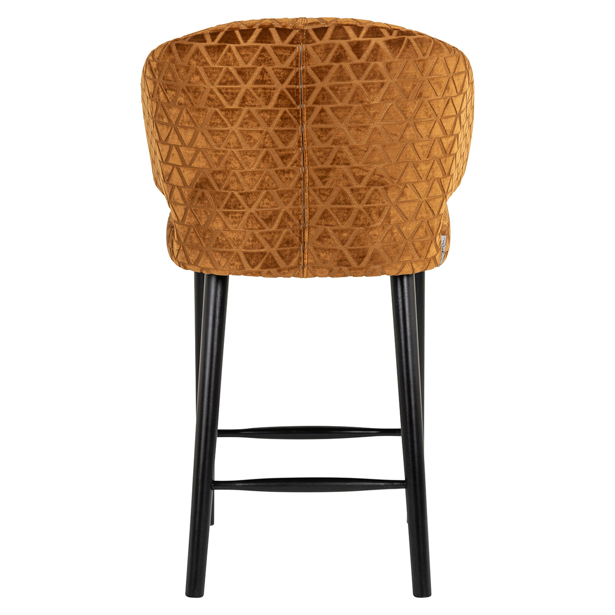 Counterstoel Indigo gold triangle (Triangle 2013 old gold) van Richmond Interiors – Luxe comfort op maat van PureWonen. Vraag naar de beste prijs.