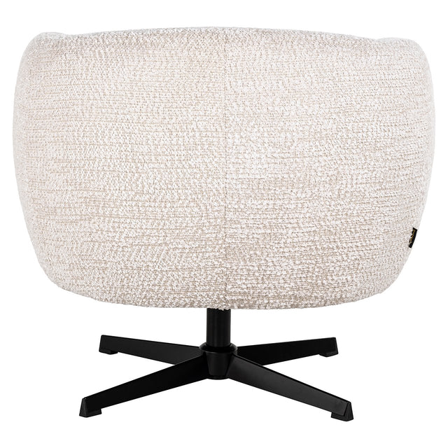 Draaifauteuil Estelle Lovely Cream (Be Lovely 11 Cream) van Richmond Interiors – Luxe comfort op maat van PureWonen. Vraag naar de beste prijs.