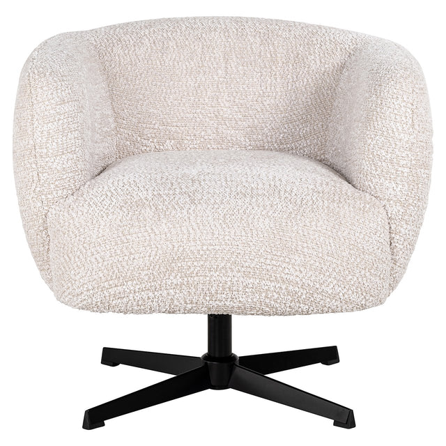 Draaifauteuil Estelle Lovely Cream (Be Lovely 11 Cream) van Richmond Interiors – Luxe comfort op maat van PureWonen. Vraag naar de beste prijs.