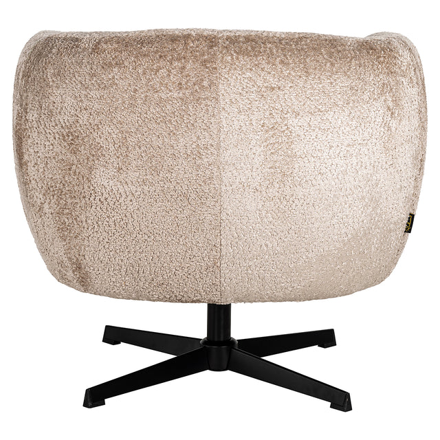 Draaifauteuil Estelle Sheep Nature (Sheep 01 nature) van Richmond Interiors – Luxe comfort op maat van PureWonen. Vraag naar de beste prijs.