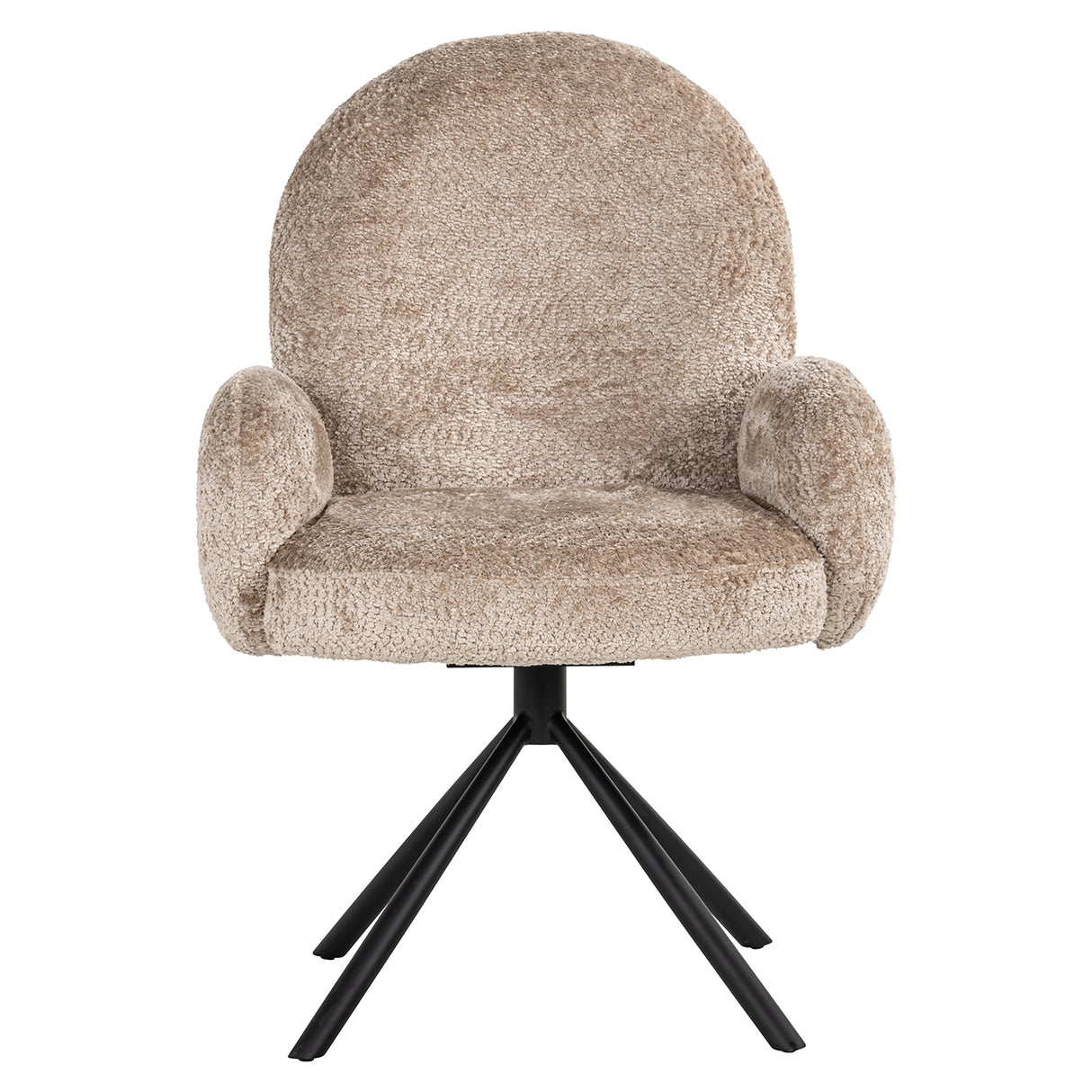 Draaistoel Jolie natural sheep (Sheep 01 nature) van Richmond Interiors – Luxe comfort op maat van PureWonen. Vraag naar de beste prijs.