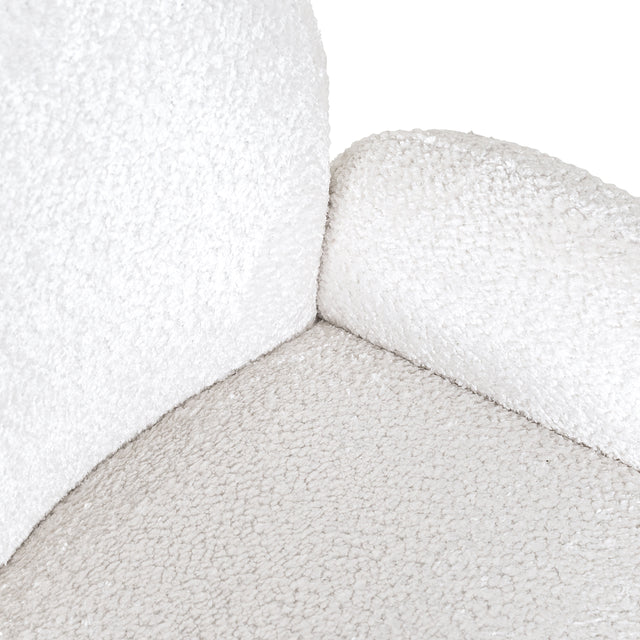 Draaistoel Jolie white sheep (Sheep 02 white) van Richmond Interiors – Luxe comfort op maat van PureWonen. Vraag naar de beste prijs.