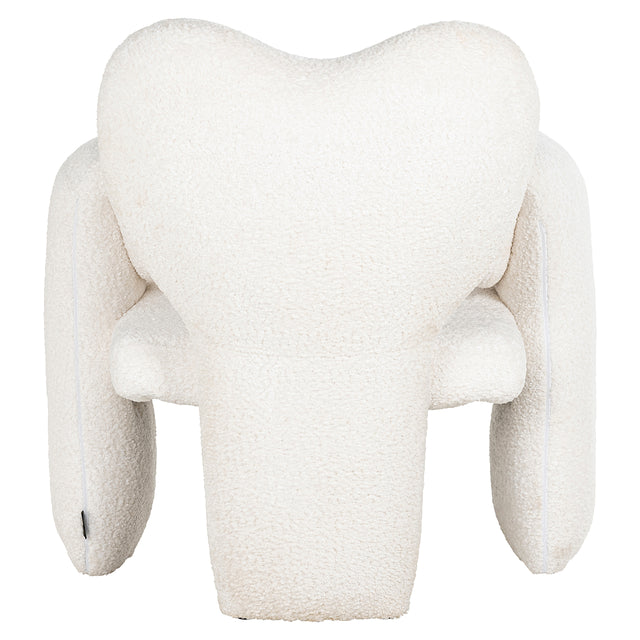 Fauteuil Didi white sheep (Sheep 02 white) van Richmond Interiors – Luxe comfort op maat van PureWonen. Vraag naar de beste prijs.