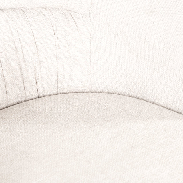 Draaistoel Olivia ecru miami (Miami 102 Ecru) van Richmond Interiors – Luxe comfort op maat van PureWonen. Vraag naar de beste prijs.